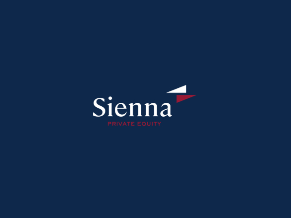 Logo Sienna Pe Fond Bleu