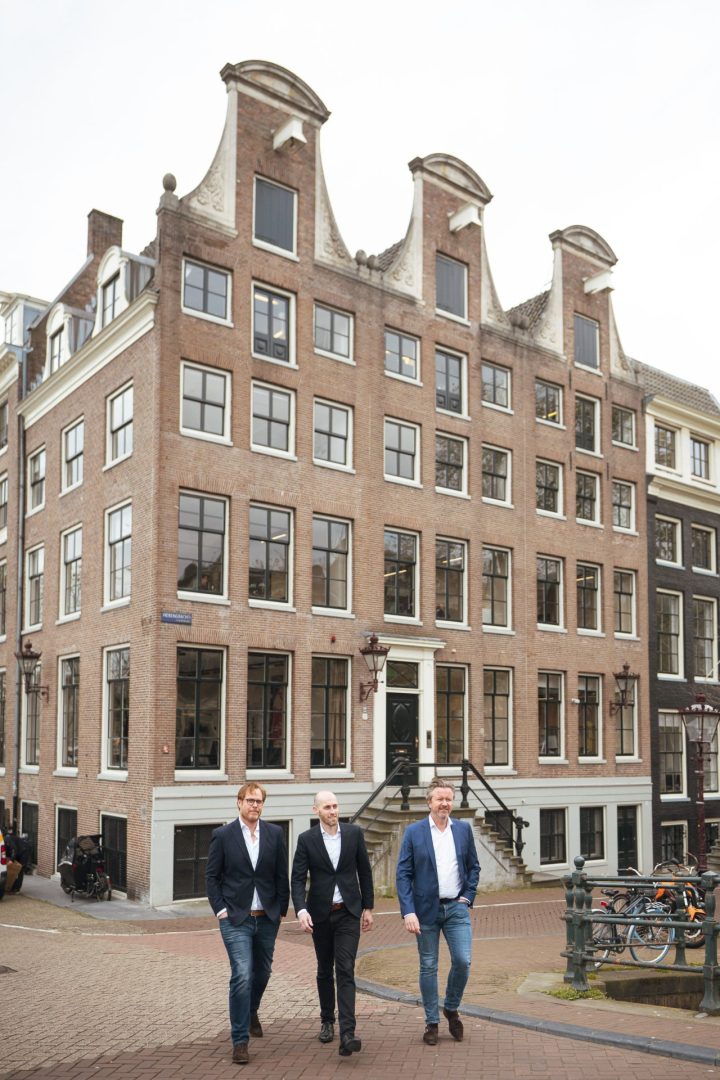 Floris van Maanen, Gerwin Sint Nicolaas and Peter Klinge of Sienna Real Estate