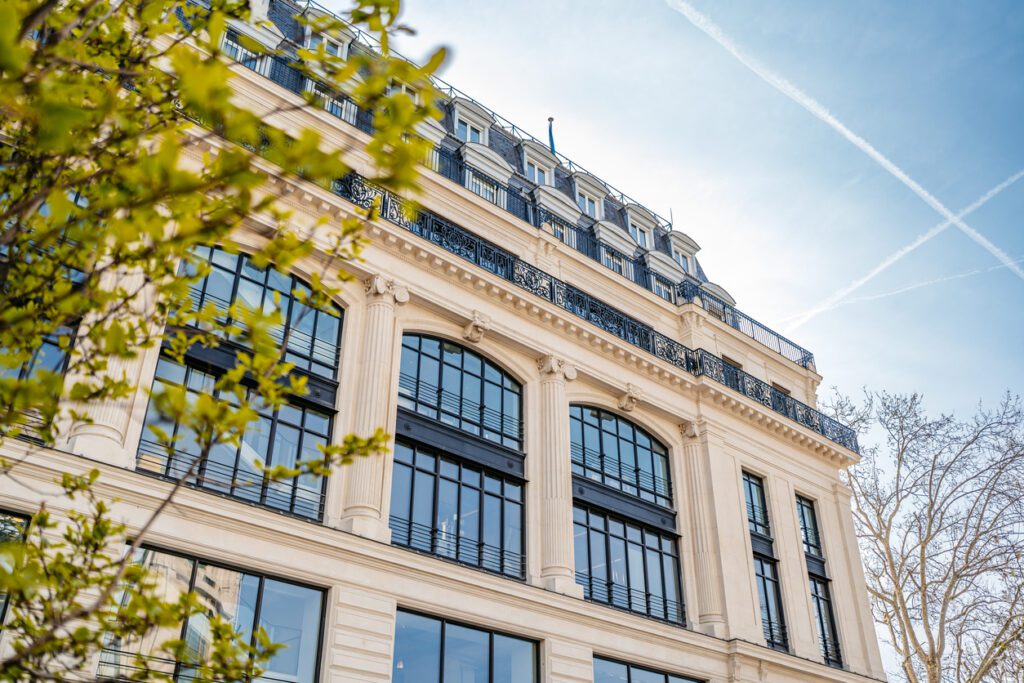 Modern Building In Paris In France